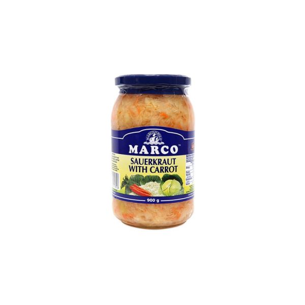 MARCO POLO SAUERKRAUT W CARROT 900g