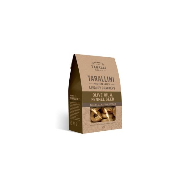 TARALLINI FENNEL AND OLIVE OIL 125g