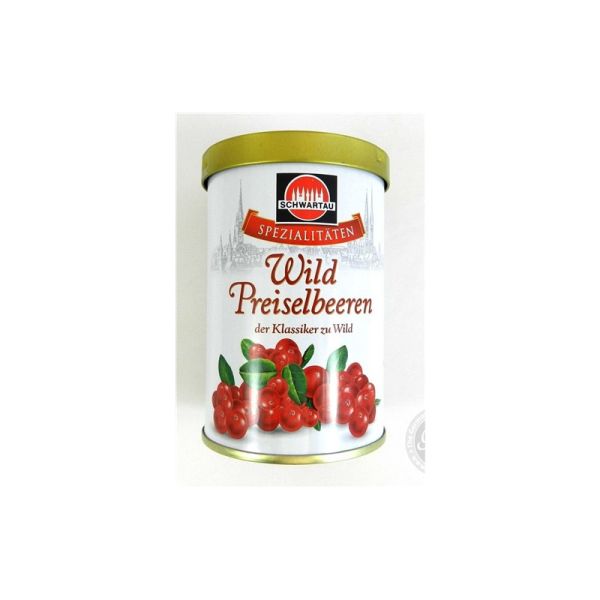 SCHWARTAU TIN CRANBERRY JAM 340g