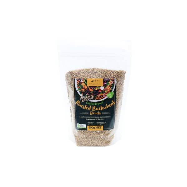 CHEF'S CHOICE ORGANIC ROASTED BUCKWHEAT KERNALS 500g