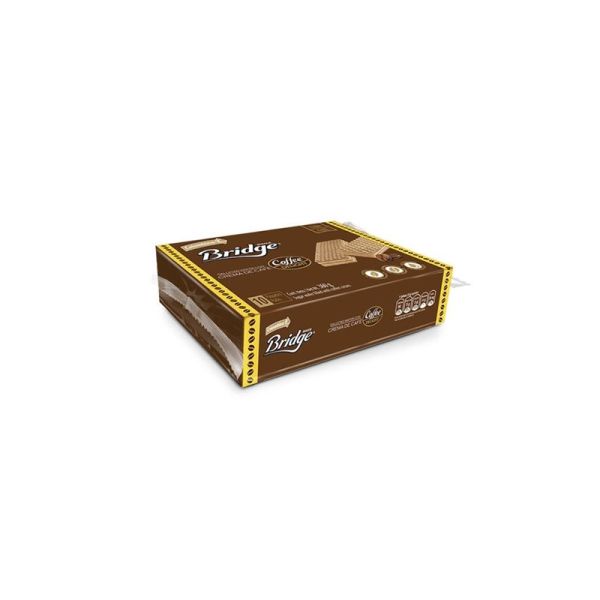 COLOMBINA BRIDGE COFFEE DELIGHT WAFERS x10 360g