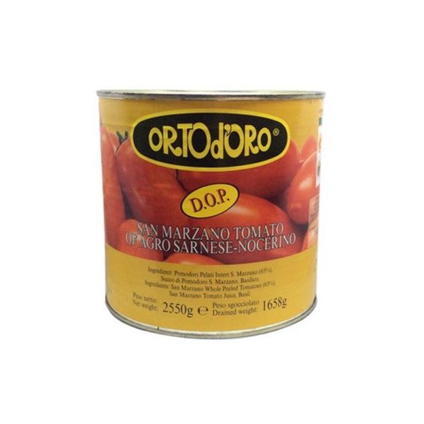 ORTO D'ORO SAN MARZANO PEELED TOMATO 2.5kg