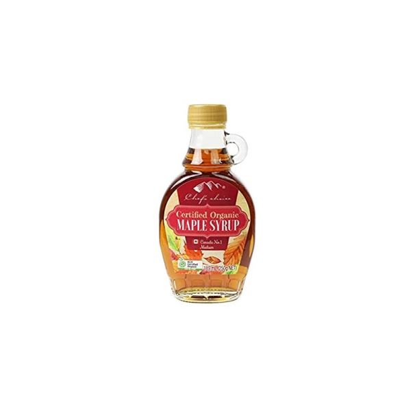 CHEF'S CHOICE ORGANIC MAPLE SYRUP 189ml