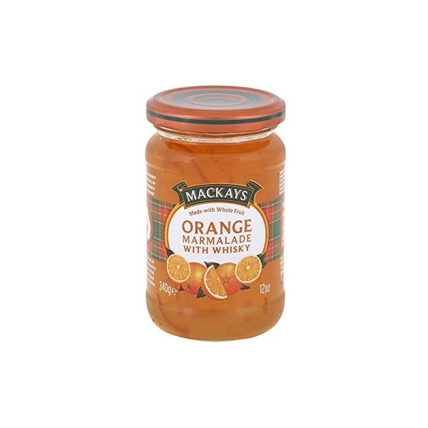 MACKAYS ORANGE MARMALADE WITH WHISKY 340g