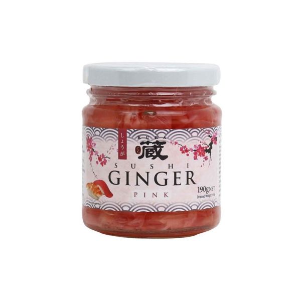 KURA PICKLED GINGER PINK 190g