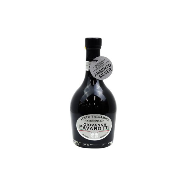 BALSAMIC VINEGAR MODENA GIOVANNA PAVAROTTI SILVER 250ml