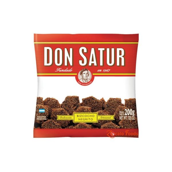 DON SATUR SWEET BLACK BISCUITS 200g