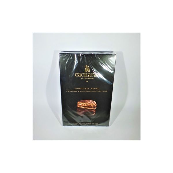 ALFAJORES CACHAFAZ DARK CHOC 360g