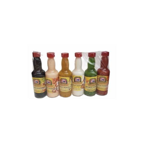 MIXED SAUCES KIT 6X25ML