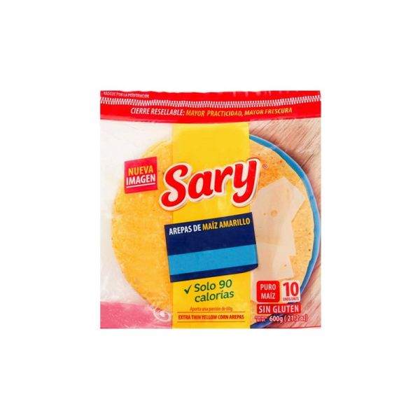 SARY YELLOW CORN AREPAS 1kg