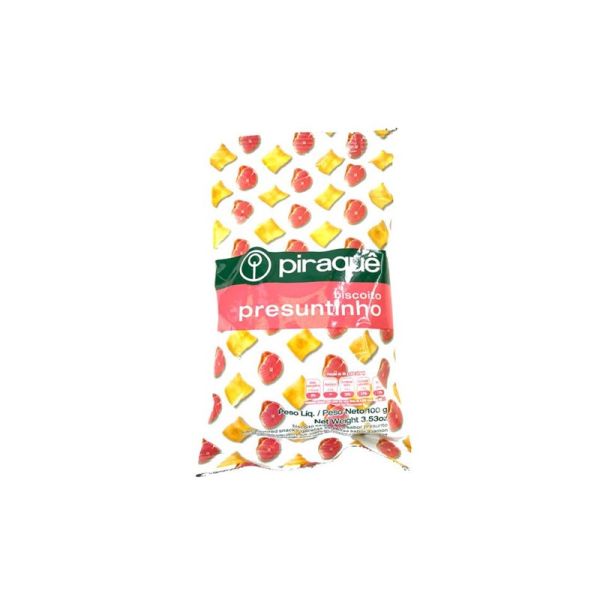 PIRAQUE HAM CRACKERS 100G