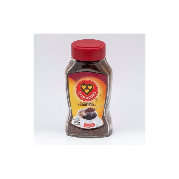 INSTANT COFFEE 3 CORACOES 100g