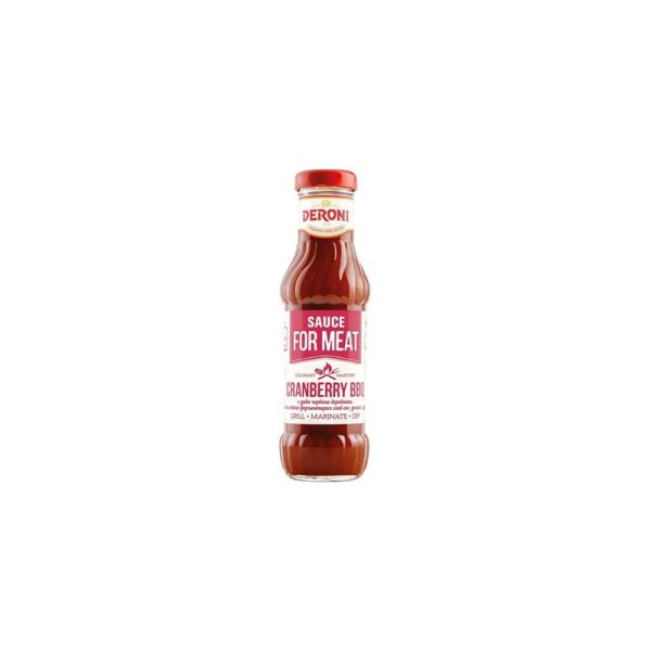 DERONI CRANBERRY BBQ SAUCE 330ml