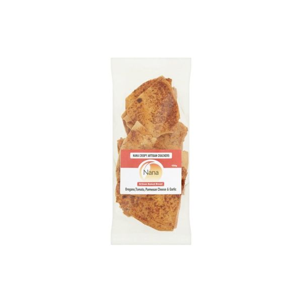 ARTISAN CRACKERS OREGANO PARMESAN CHEESE NANA 150g