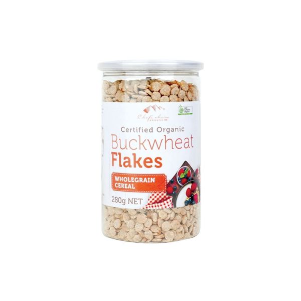 CHEF'S CHOICE ORGANIC BUCKWHEAT FLAKES 280g