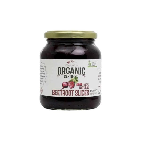 CHEF'S CHOICE ORGANIC SLICED BEETROOT 340g