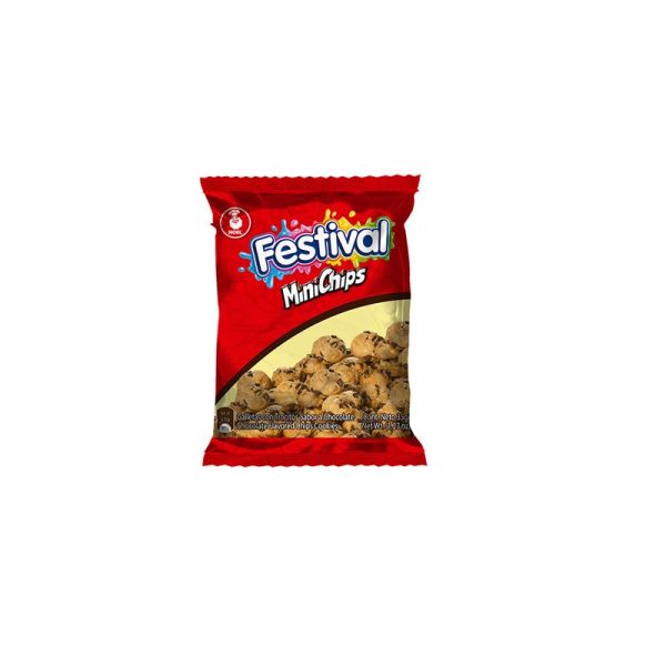 FESTIVAL MINICHIPS CHOCOLATE PACK OF (8) 240g