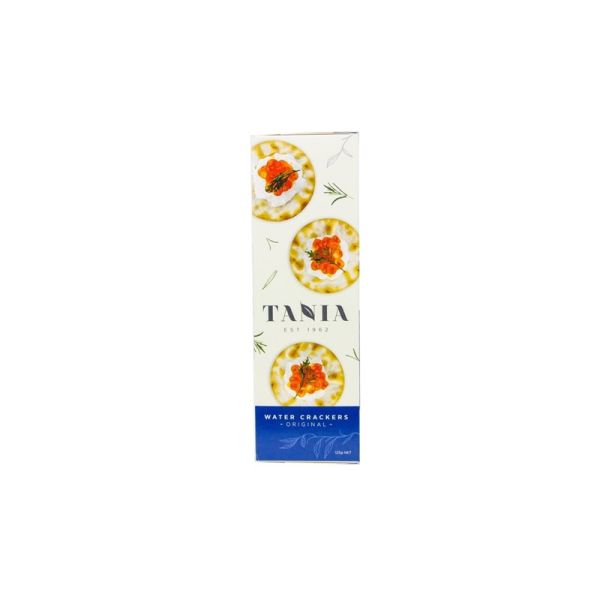 TANIA WATER CRACKERS 125g