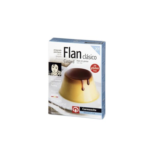 CARMENCITA FLAN CLASICO 20g