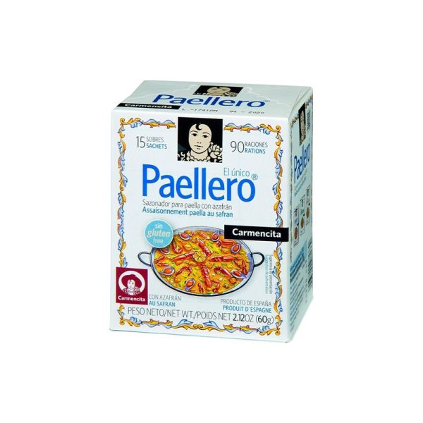 CARMENCITA PAELLERO WITH SAFRON 15 X 4g