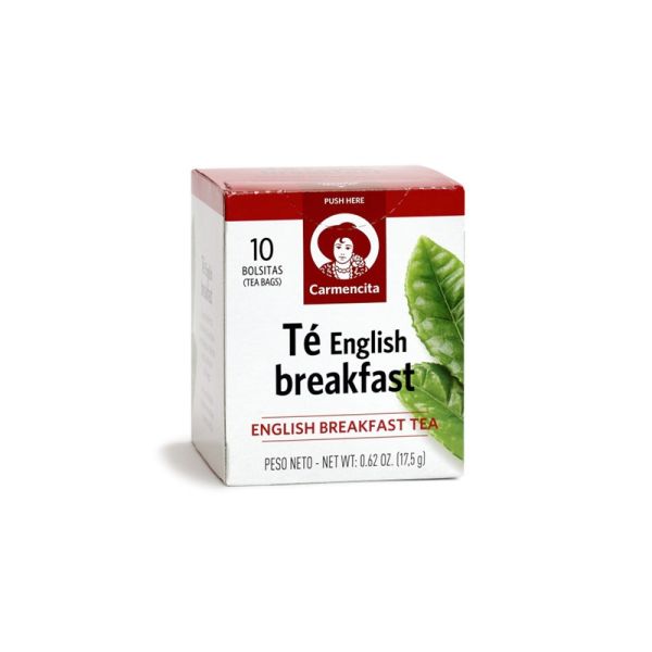 CARMENCITA TEA ENGLISH BREAKFAST 17.5g