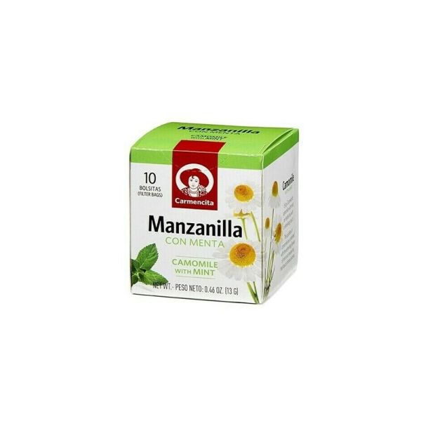 CARMENCITA TEA CAMOMILE WITH MINT MANZANILLA 13g