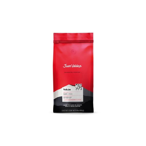 JUAN VALDEZ COFFEE BEANS VOLCAN PREMIUM 454g