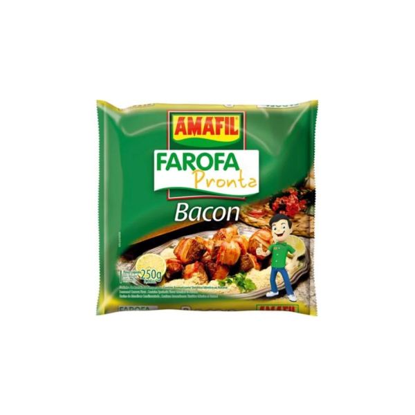 AMAFIL FAROFA CASSAVA FLOUR BACON 250g