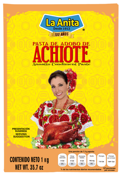 ACHIOTE PASTE LA ANITA 1kg