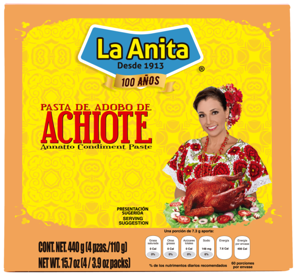 ACHIOTE PASTE LA ANITA 440g