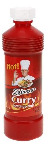 KETCHUP CURRY HOT ZEISNER 450g